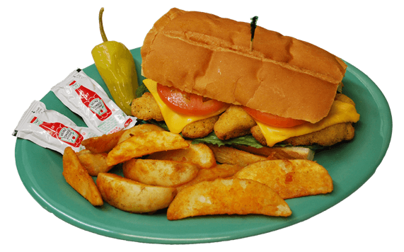 Eddie's Famous Chicken Strip Sandwich